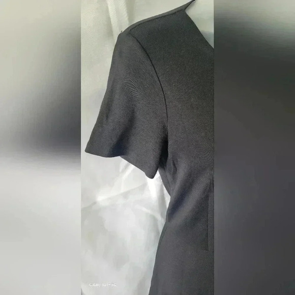 SIZE 6 THEORY dress Karline Idol Jersy A-Line Stretch Classic Career - Picture 4 of 11